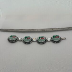 Mountain Dew Bottle Cap Bracelet